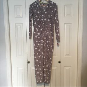 Soft Sleep/Lounge Zip-up Jumpsuit
